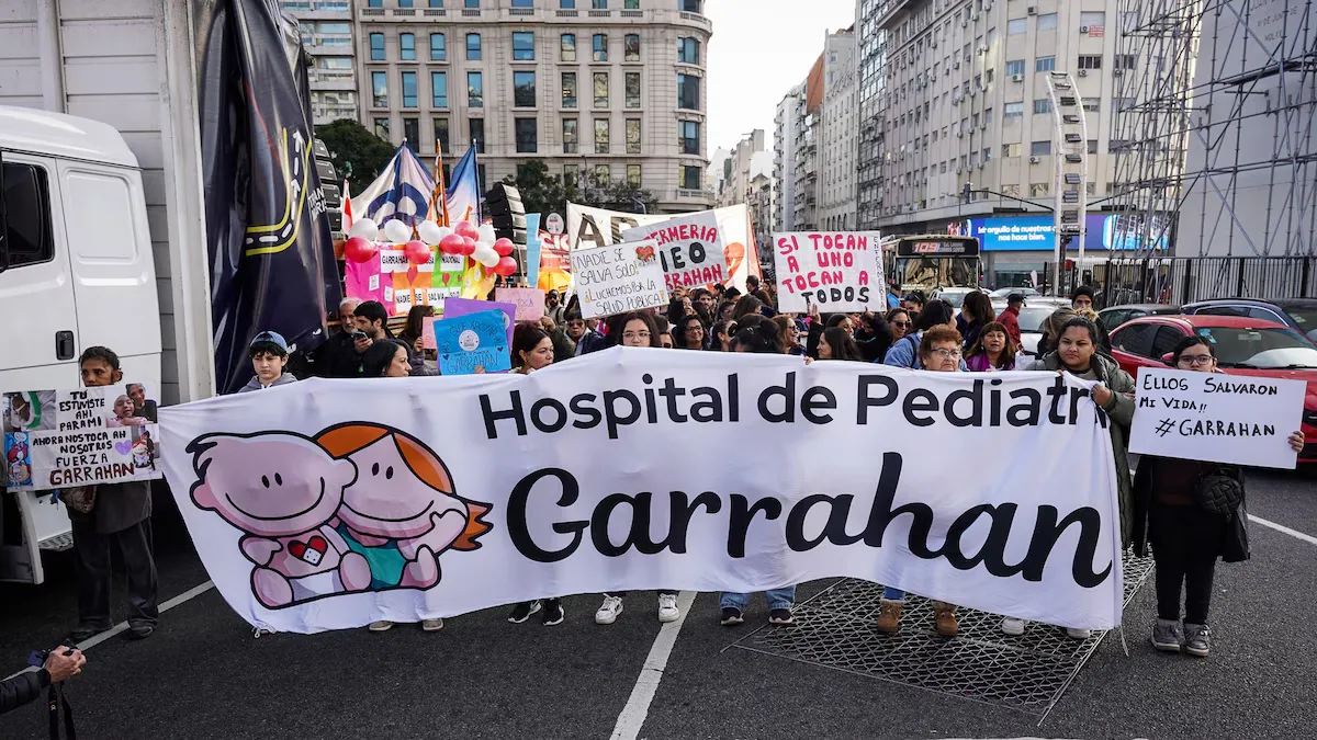 Trabajadores del Garrahan anuncian nuevo paro de 24 horas
