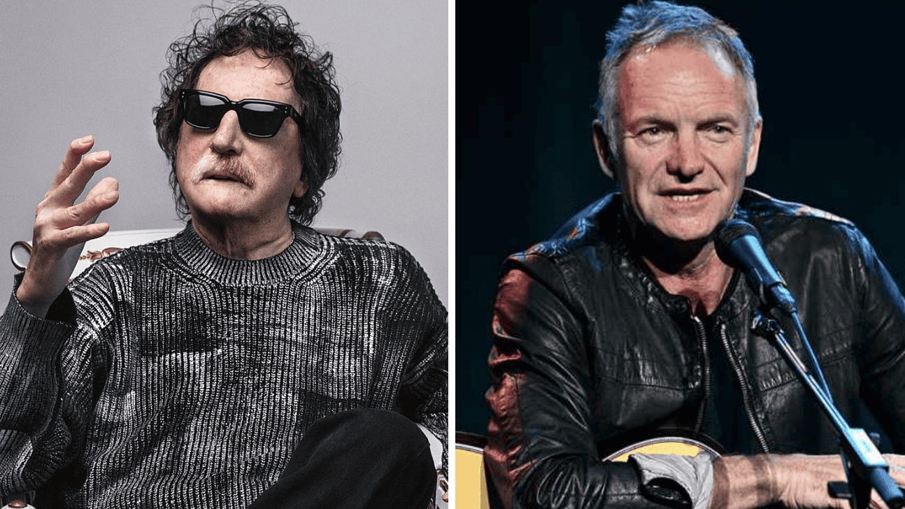 Charly García firmó contrato para lanzar su proyecto junto a Sting