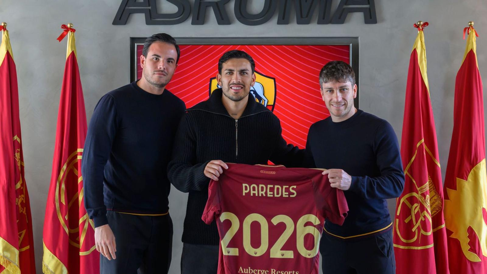 La cláusula especial que pidió incluir Paredes en su nuevo contrato con la Roma e ilusiona a los hinchas de Boca