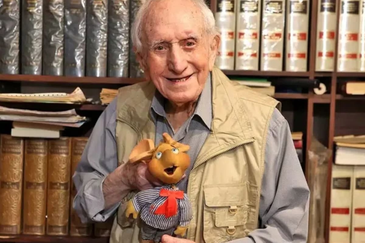 A los 100 años murió en Sicilia, Italia, Peppino Mazzullo, el actor que durante más de cuatro décadas prestó su voz al personaje de Topo Gigio