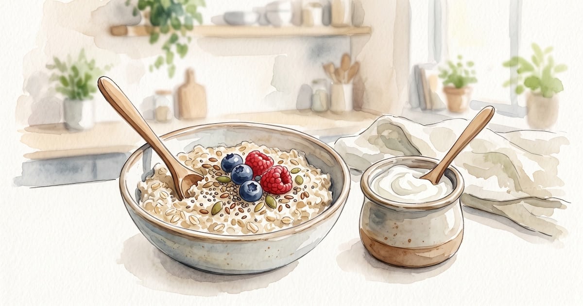 Avena, yogur griego y el tránsito intestinal: lo que cada uno aporta y lo que ninguno reemplaza solo