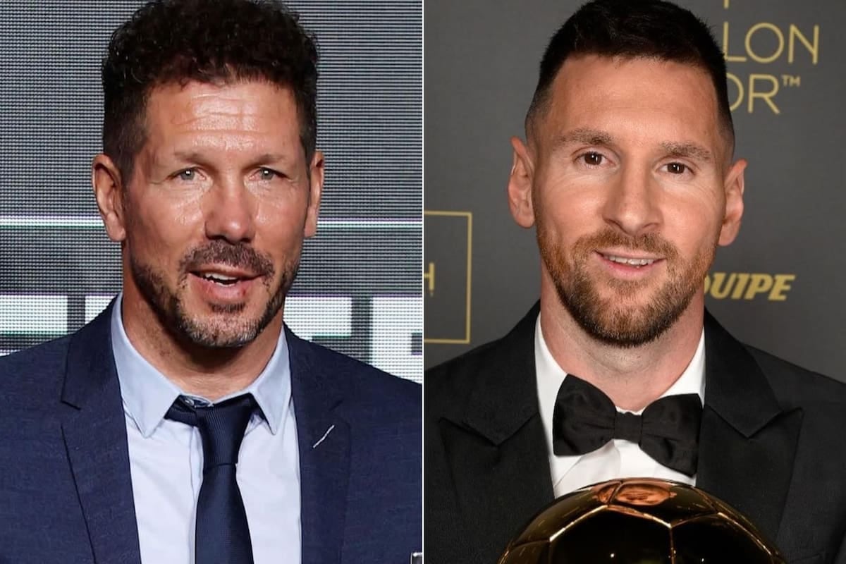 Simeone se rindió ante Messi: la insistencia como herencia y el agradecimiento que le sale del pecho