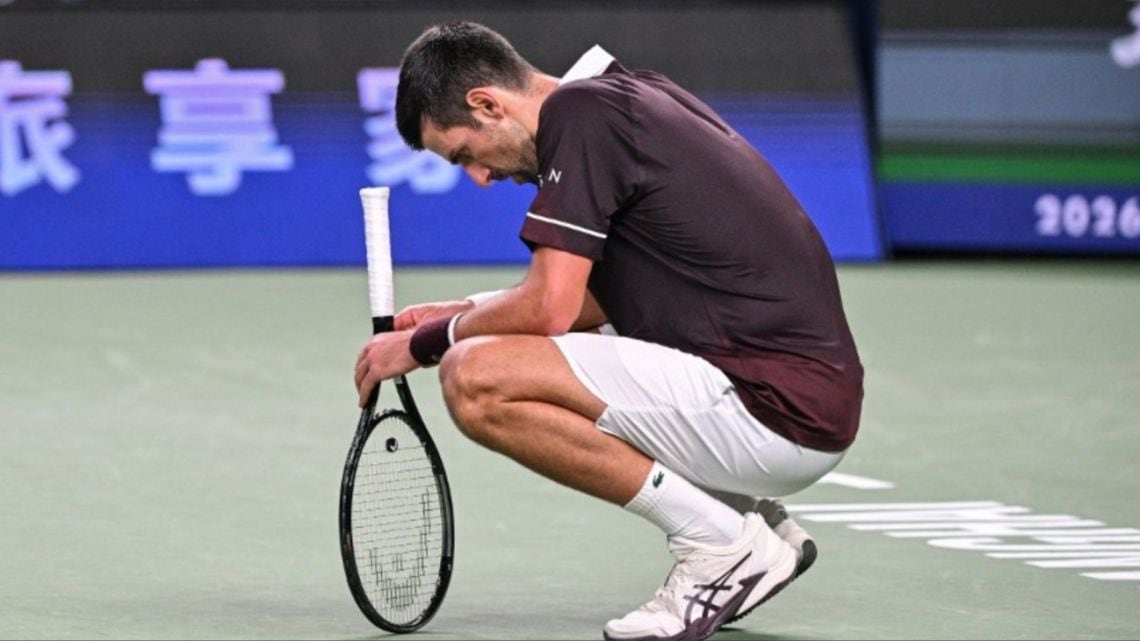 Djokovic tropezó en la vendimia china y ahora la cosecha le queda corta para el Masters