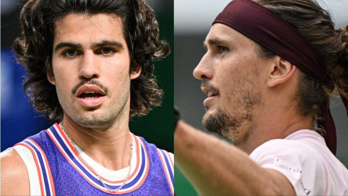 Zverev se quedó con todo el vino fino y Alcaraz se quedó sin la copa en Shanghái