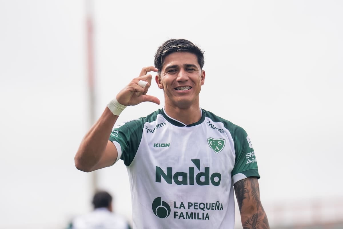 Marabel, el nueve que se fábrica goles a pico y pala y va por la corona ante River