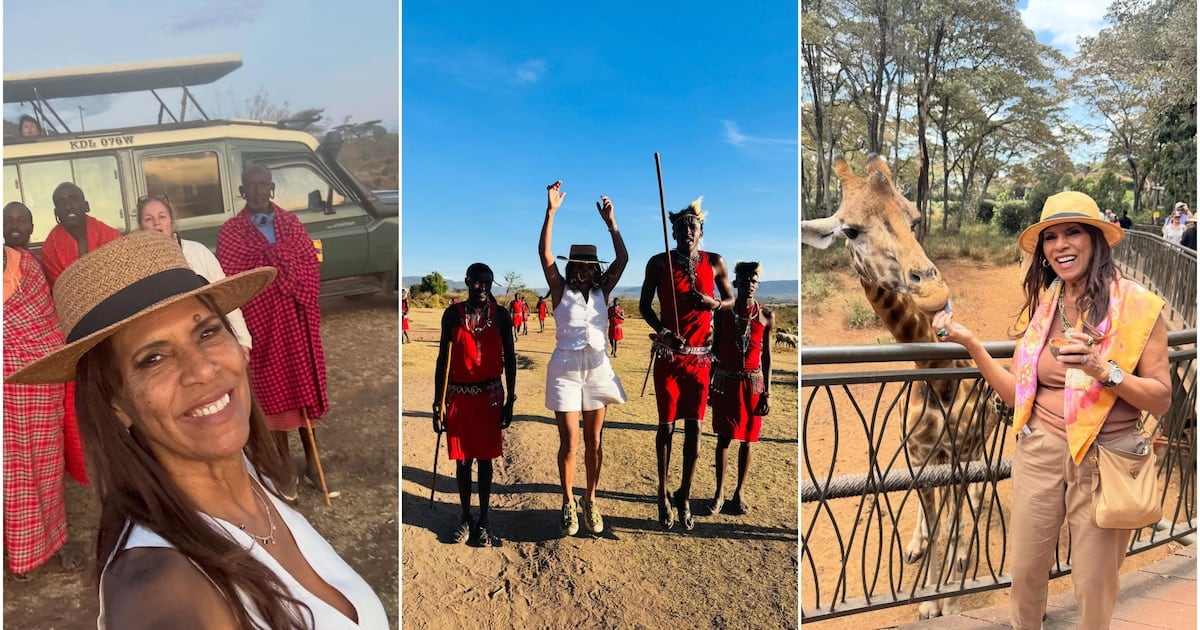 Anamá Ferreira recorrió Kenia y Tanzania a bordo de safaris por el Masái Mara, el Serengueti y el cráter del Ngorongoro