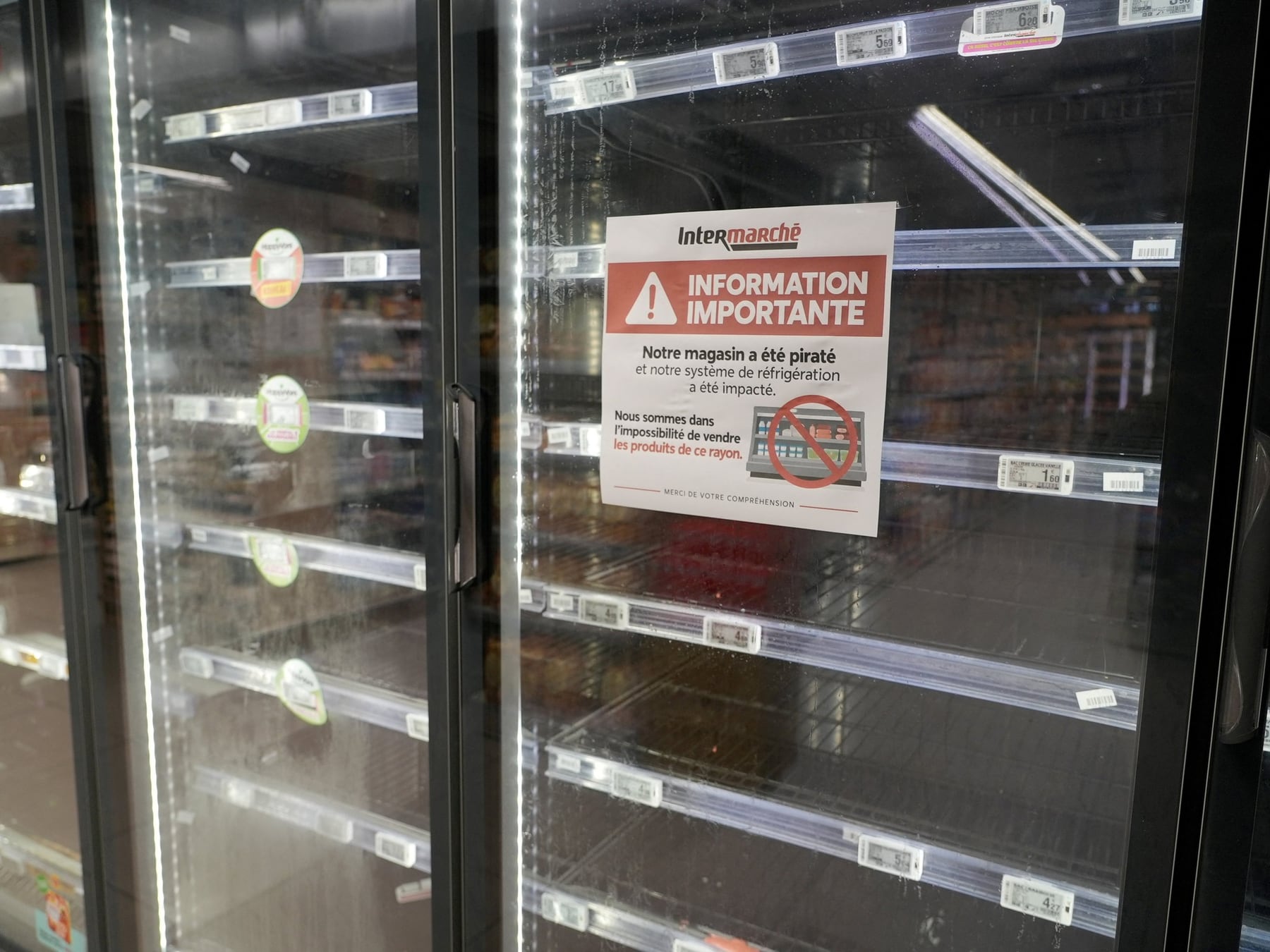 El hackeo que arruinó góndolas: cómo enfriaron la seguridad de los supermercados franceses