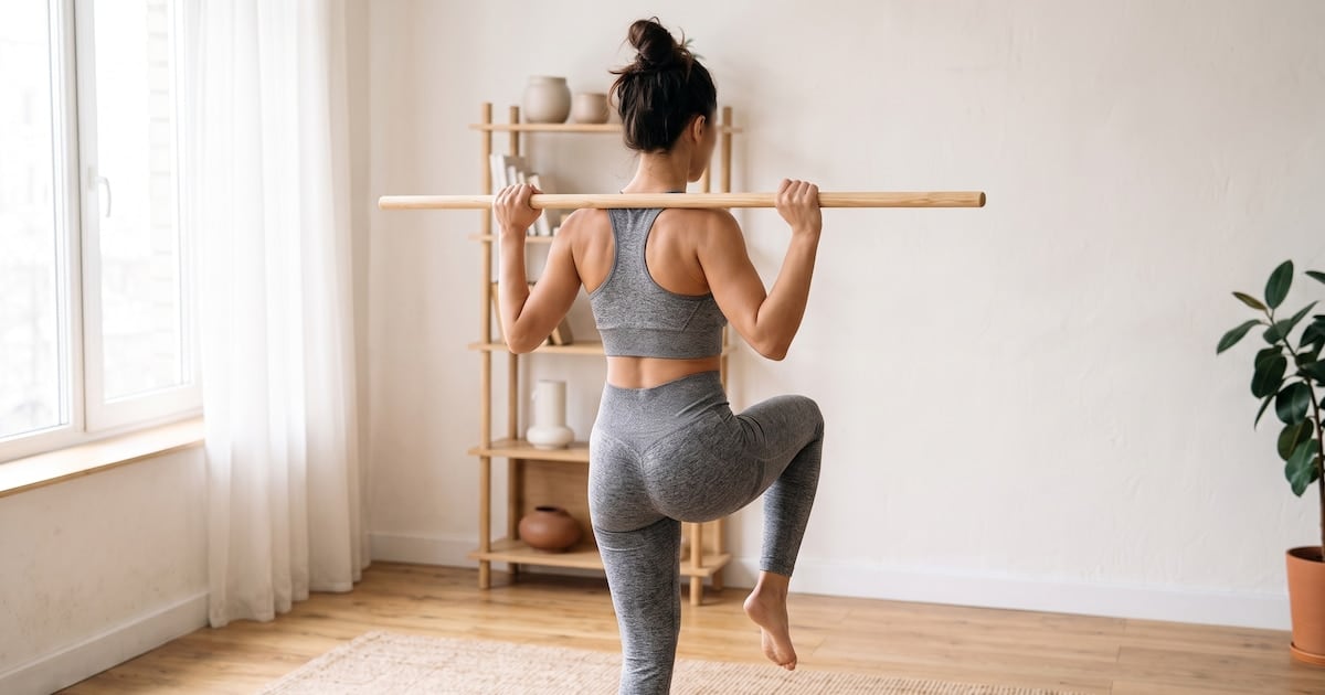Palo de escoba, tres movimientos para Strengthen el abdomen desde casa